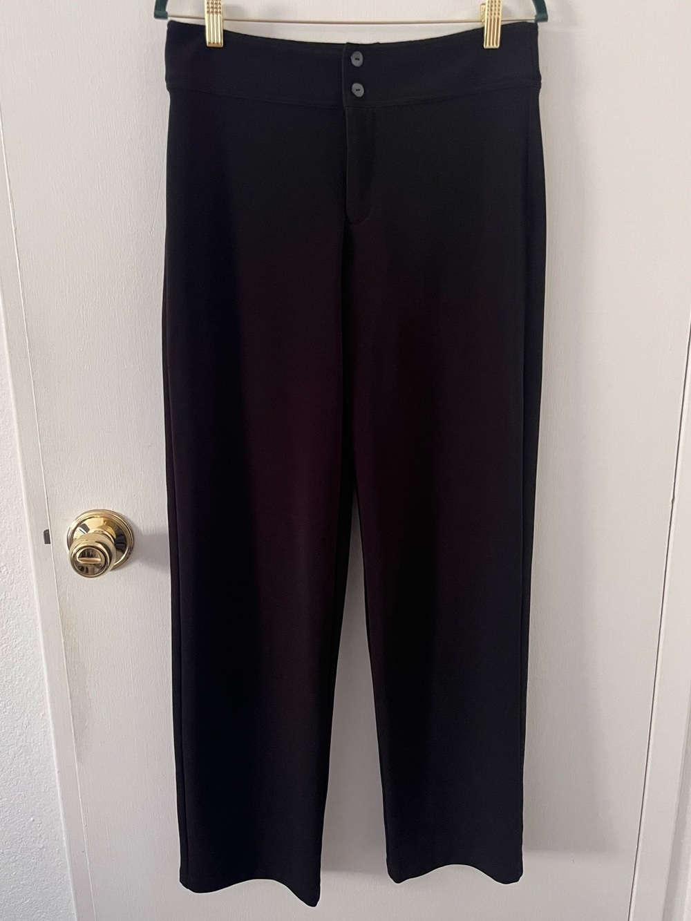 NWT Chicoโs Ottoman Legal Pant Black Trouser Regular Size 1.5 10